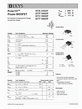 DataSheet IXTP5N50P pdf